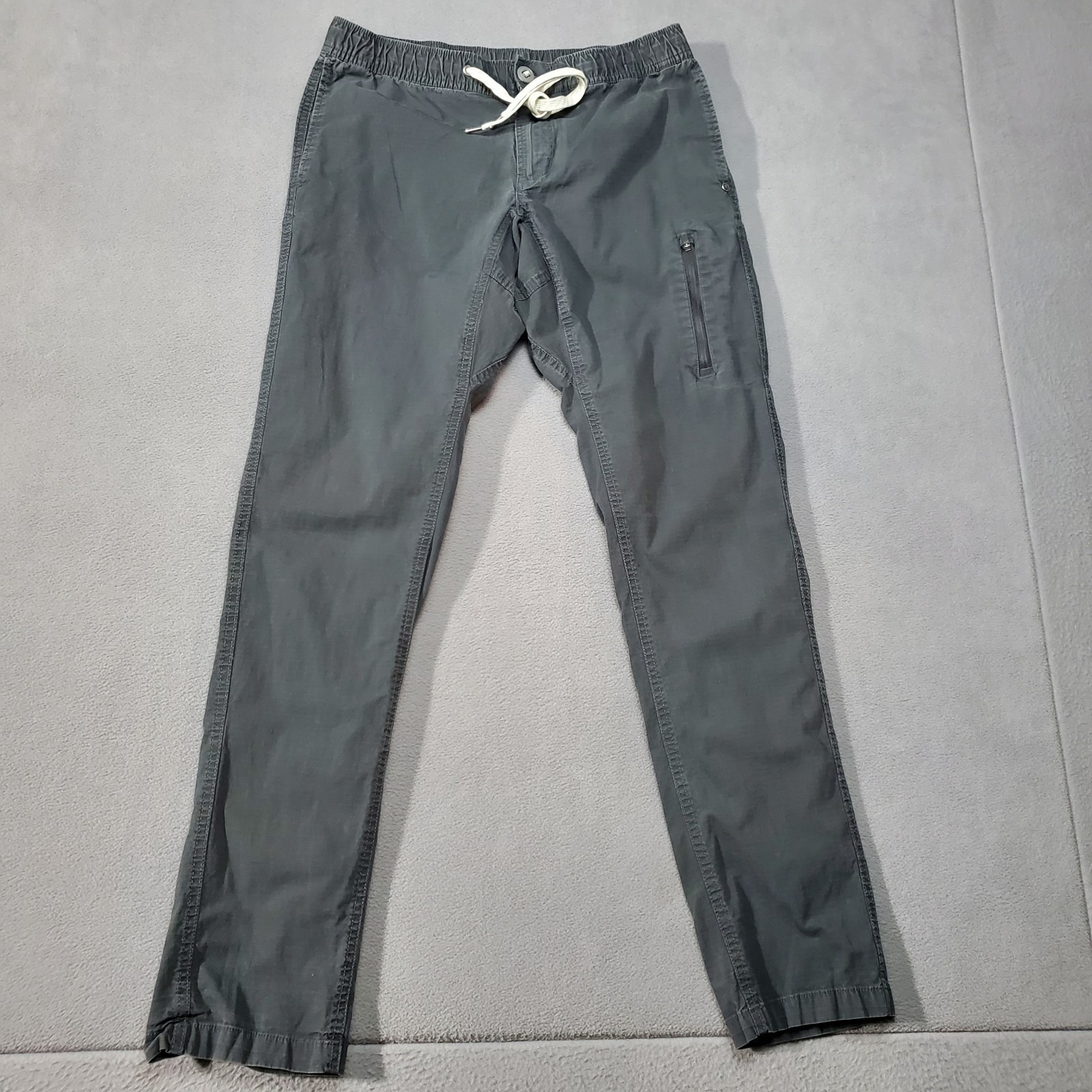 Vuori Pants Womens Medium Charcoal Gray Ripstop Outdoor Cargo Hiking